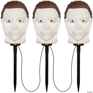 18" Halloween Michael Myers Pathway Yard Stakes with Sound - Trend Times Toy Stores