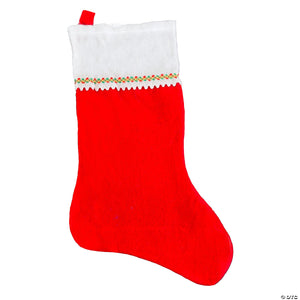 18" Red Snowtex Santa Stocking - Trend Times Toy Stores