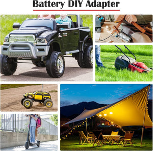 18V M18 Power Wheel Adapter Set with 2 Heavy-Duty Fuses Trend Times 3