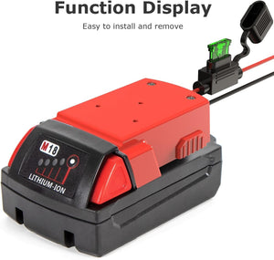 18V Power Wheels Battery Conversion Kit Waterproof Lightweight Design Trend Times 6