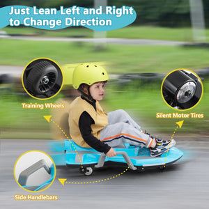 18V Electric Ride-On Go Kart for Kids with Racing Speed, LED Lights, and Music Trend Times 6