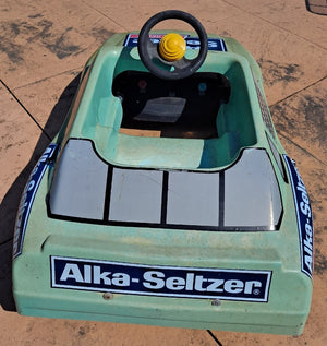1991 Kid Ride-On Electric Car Alka Seltzer 52 Jimmy Means NASCAR Kingsbury Toy Trend Times 3