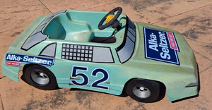1991 Kid Ride-On Electric Car Alka Seltzer 52 Jimmy Means NASCAR Kingsbury Toy Trend Times 4