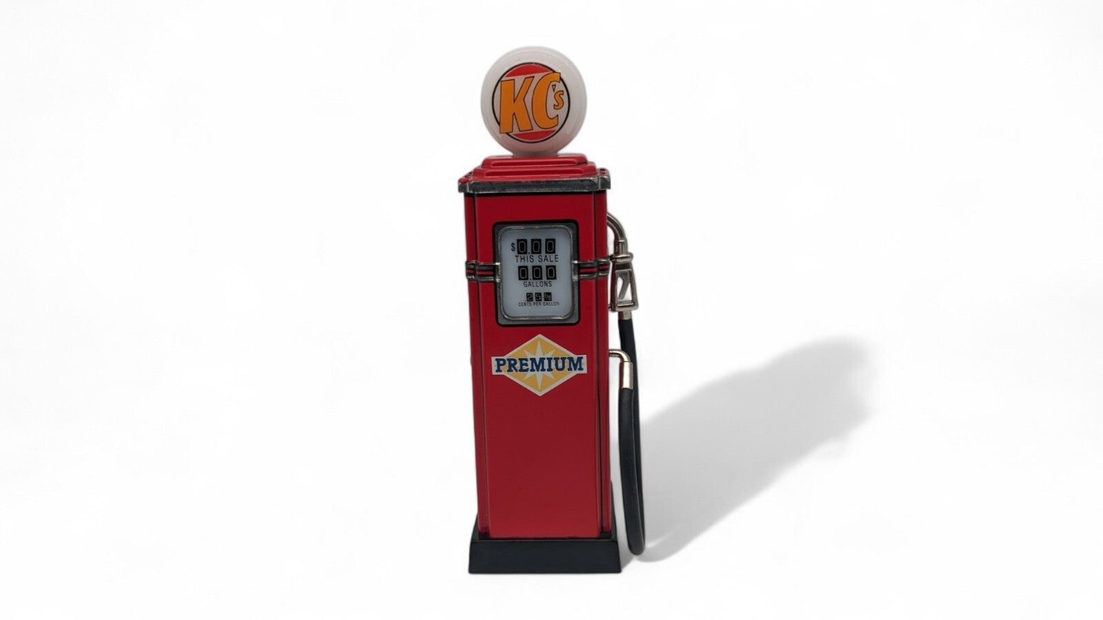 1997 Kiddie Car Corner Classics Pedal Petroleum Gas Pump Toy Trend Times 1