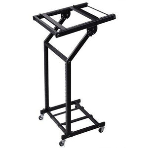 19" 12U Rack Mount DJ Mixer Stand Studio Equipment Cart Stage Music Party Show - Trend Times Toy Stores