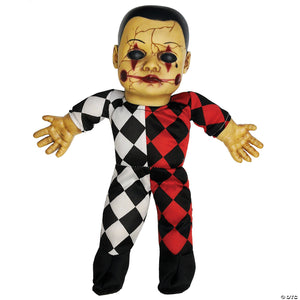 19" Hellequin Haunted Doll Prop - Trend Times Toy Stores