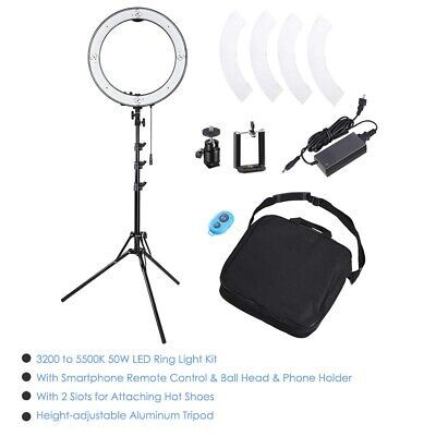 19" LED Ring Light Stand Dimmable 5500K Lighting for Photo Video Makeup Youtube - Trend Times Toy Stores