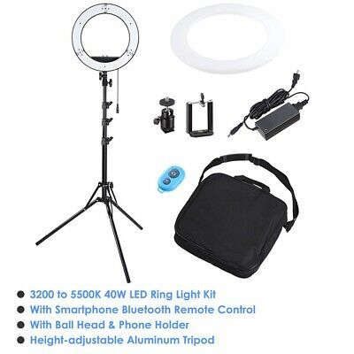 19" LED Ring Light w/ Stand Dimmable 3200-5500K Lighting Kit Photo Video Makeup - Trend Times Toy Stores