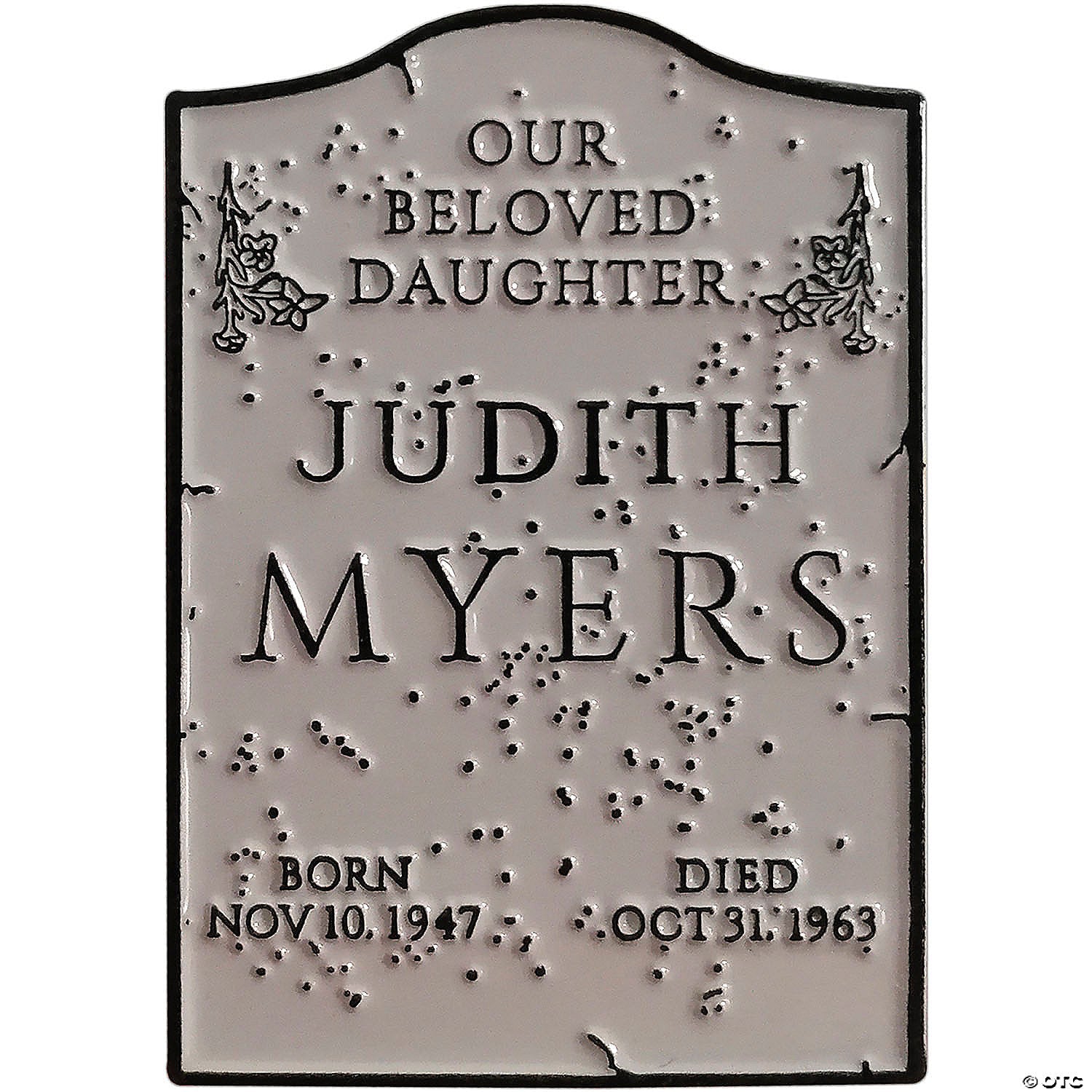 1 1/2" Halloween™ (1978) Judith Myers Tomb Enamel Pin - Trend Times Toy Stores