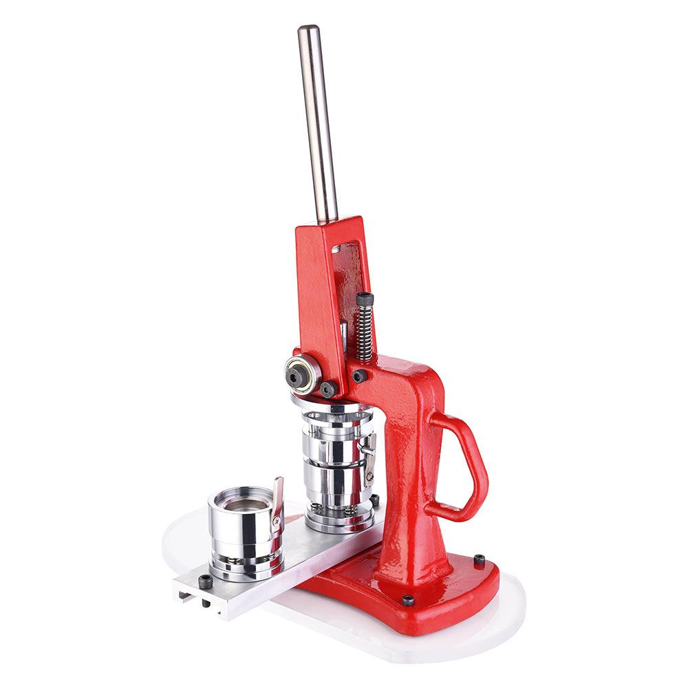 1" 1.25" 2.28" Button Maker Machine Badge Punch Press 1000 Parts Circle Cutter 32mm(1.25 inch) - Trend Times Toy Stores