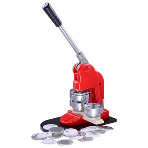 1" 1.25" 2.28" Button Maker Machine Badge Punch Press 1000 Parts Circle Cutter 58mm(2.28 inch) - Trend Times Toy Stores