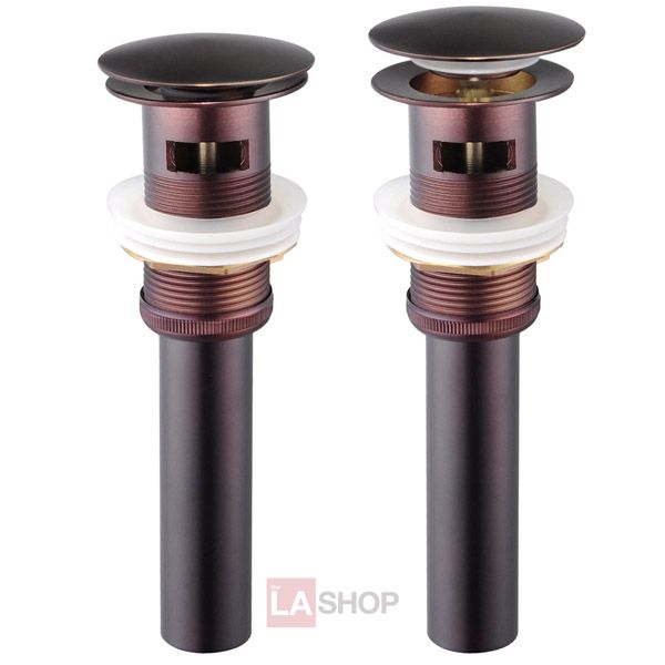 1 5/8" Bath Pop-Up Drain with Overflow Oil Rubbed Bronze - Trend Times Toy Stores