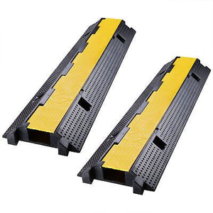 1 Channel Cable Protector Ramp Wire Cover Guard PVC Traffic Speed Bump 2 Packs - Trend Times Toy Stores