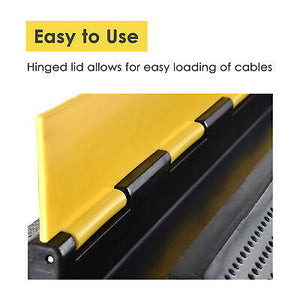 1 Channel Cable Protector Ramp Wire Cover Guard PVC Traffic Speed Bump 2 Packs - Trend Times Toy Stores