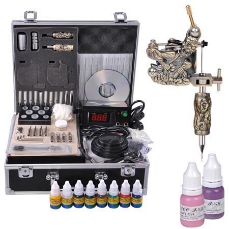 1 Copper Empaistic Gun Complete Tattoo Kit - Trend Times Toy Stores