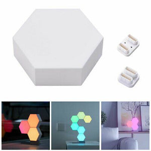 1 Pack Creative DIY Hexagonal Quantum LED Lamp Light Magnetic Christmas Gifts - Trend Times Toy Stores