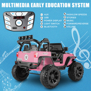 24V 2-Seater Electric Kids Ride-On Truck with 2x 200W Motors and Parent Remote Control Trend Times 16