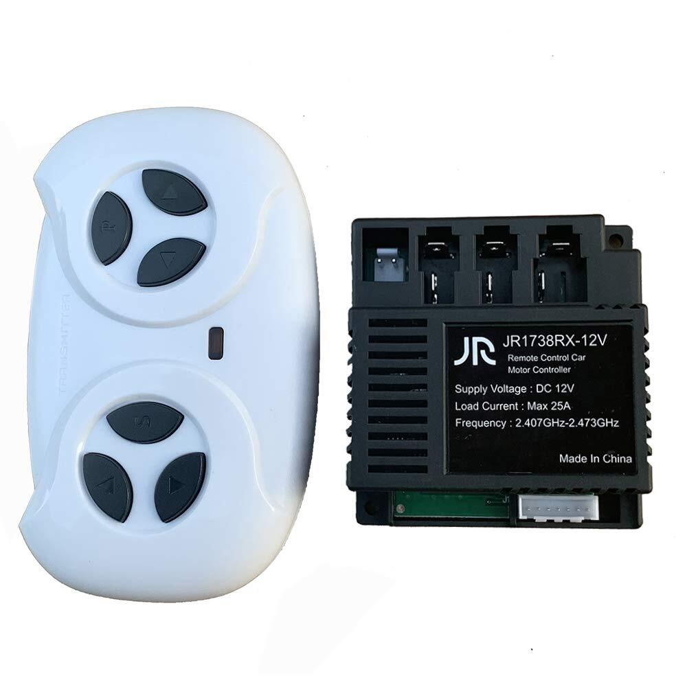 2.4G Bluetooth Remote Control with JR1738RX 12V Four-Sided Socket Receiver Kit Trend Times 0