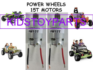 Faster Dynatrax Motors for 15-17 Power Wheels Cadillac Escalade and 7R Models Trend Times 1