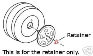 Genuine Fisher-Price Power Wheels Retainer Cap Piece 00801-1451 Trend Times 1