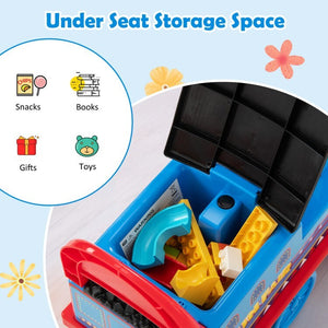 Electric 6V Battery-Powered Kids Ride-On Train Car Toy with Durable Wheels Trend Times 8