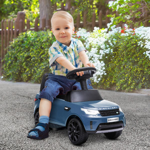 Licensed Land Rover 6V Ride-On Car with Sliding Function and Blue Lights Trend Times Variant 0