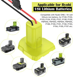 2-Pack 18V Power Wheel Adapter with 30 Amp Fuses for Safe DIY Projects Trend Times 5