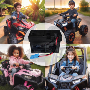 2-Pack Wire Harness and Connector with 8 Fuses for 12V SLA Battery Ride-On Cars Trend Times 5