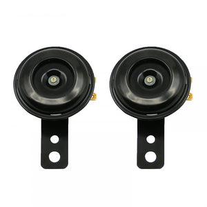 2 PCS 105dB Snail Air Horn Kit 6V DC Electric for Car Motorcycle Truck Trend Times 0