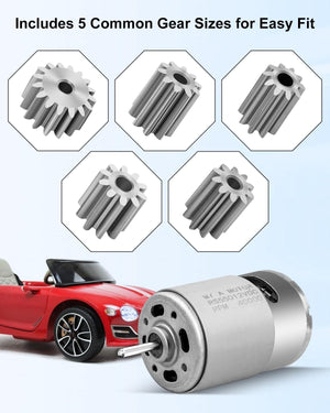 2 Pcs 12V RS550 40000RPM High-Speed Electric Drive Motor for Power Wheel Engine Trend Times 4