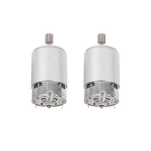 2 Pcs 550 24V 40000RPM Electric Motor for Kids Ride-On Car RS550 High-Speed Replacement Motor Trend Times 1