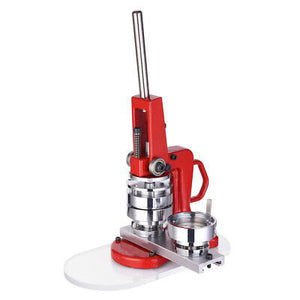 2 1/4" 58mm Button Maker Badge Punch Press Machine with 1000 Parts Circle Cutter - Trend Times Toy Stores