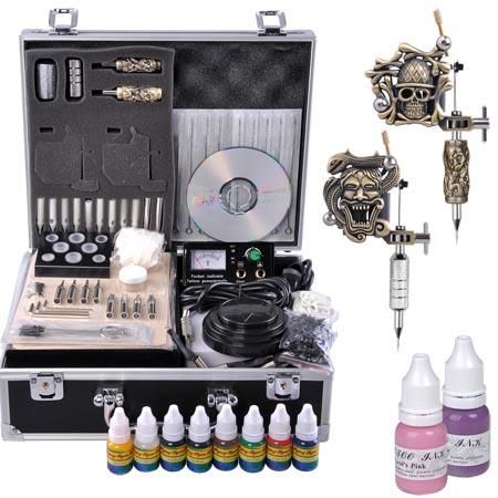 2 Copper Empaistic Machine Complete Tattoo Kit - Trend Times Toy Stores
