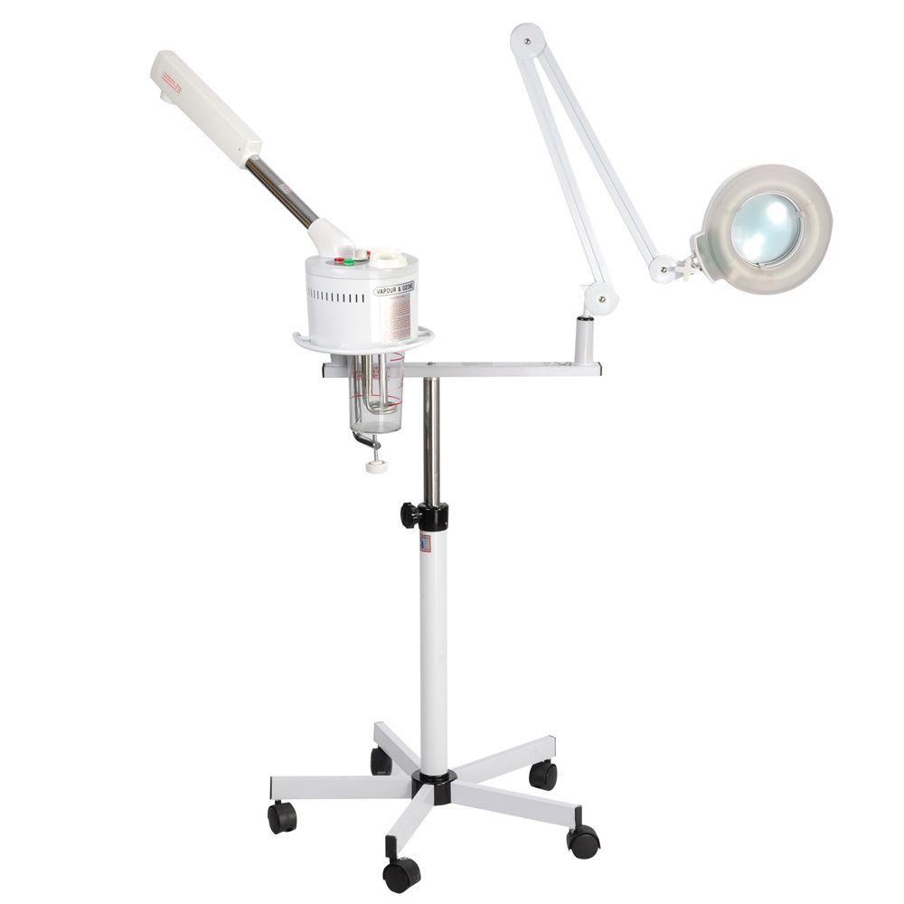 2 in 1 Salon Spa Ozone Facial Steamer w/ Magnification Lamp - Trend Times Toy Stores
