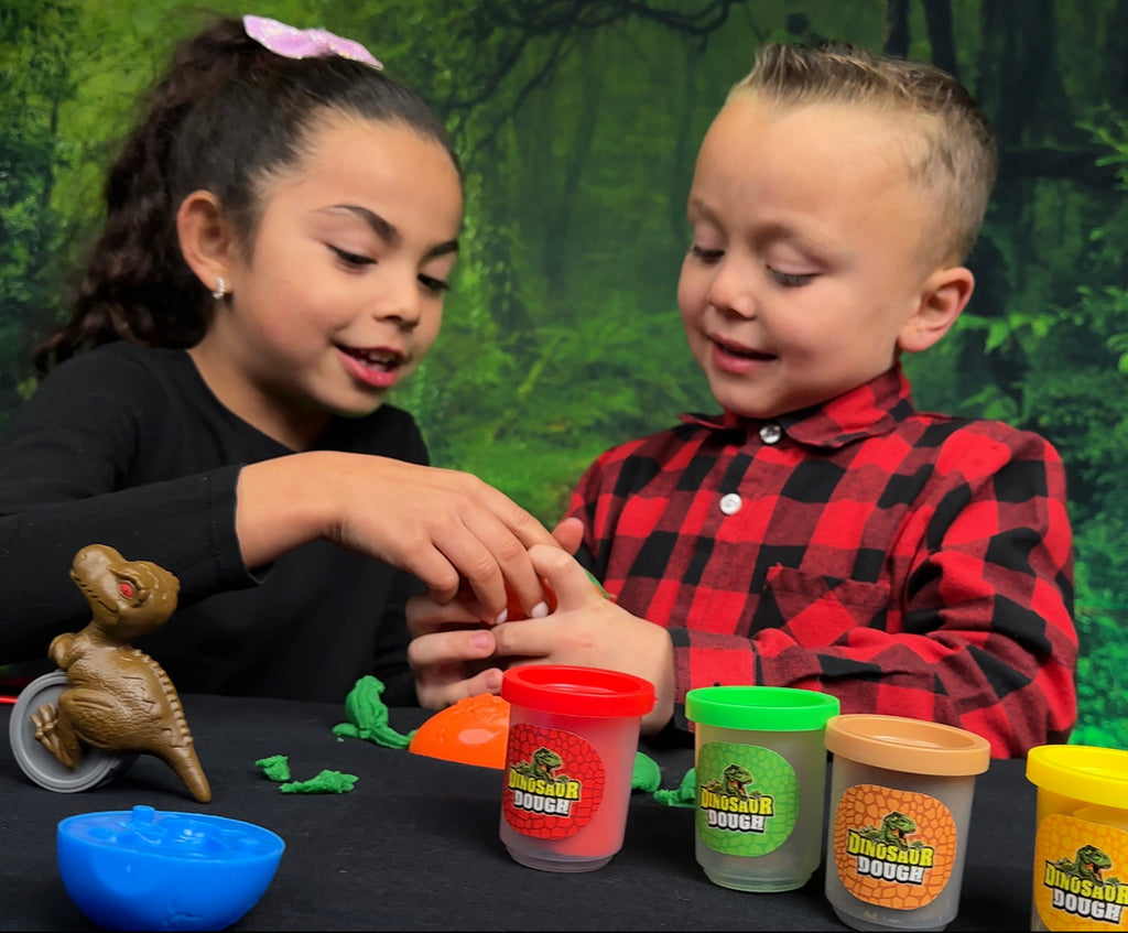 Dinosaur Dough 12 Piece Playset