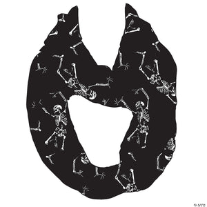 dancing skeleton infinity scarf~glh180522