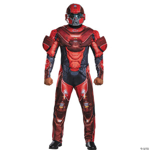men s halo red spartan costume extra large~dg97558d
