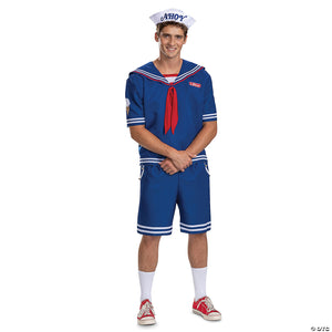 adults deluxe stranger things& 8482 steve scoops ahoy costume xxl 50 52~dg123689c