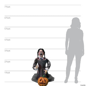 36 lunging pumpkin carver animated prop~tt60260-a06