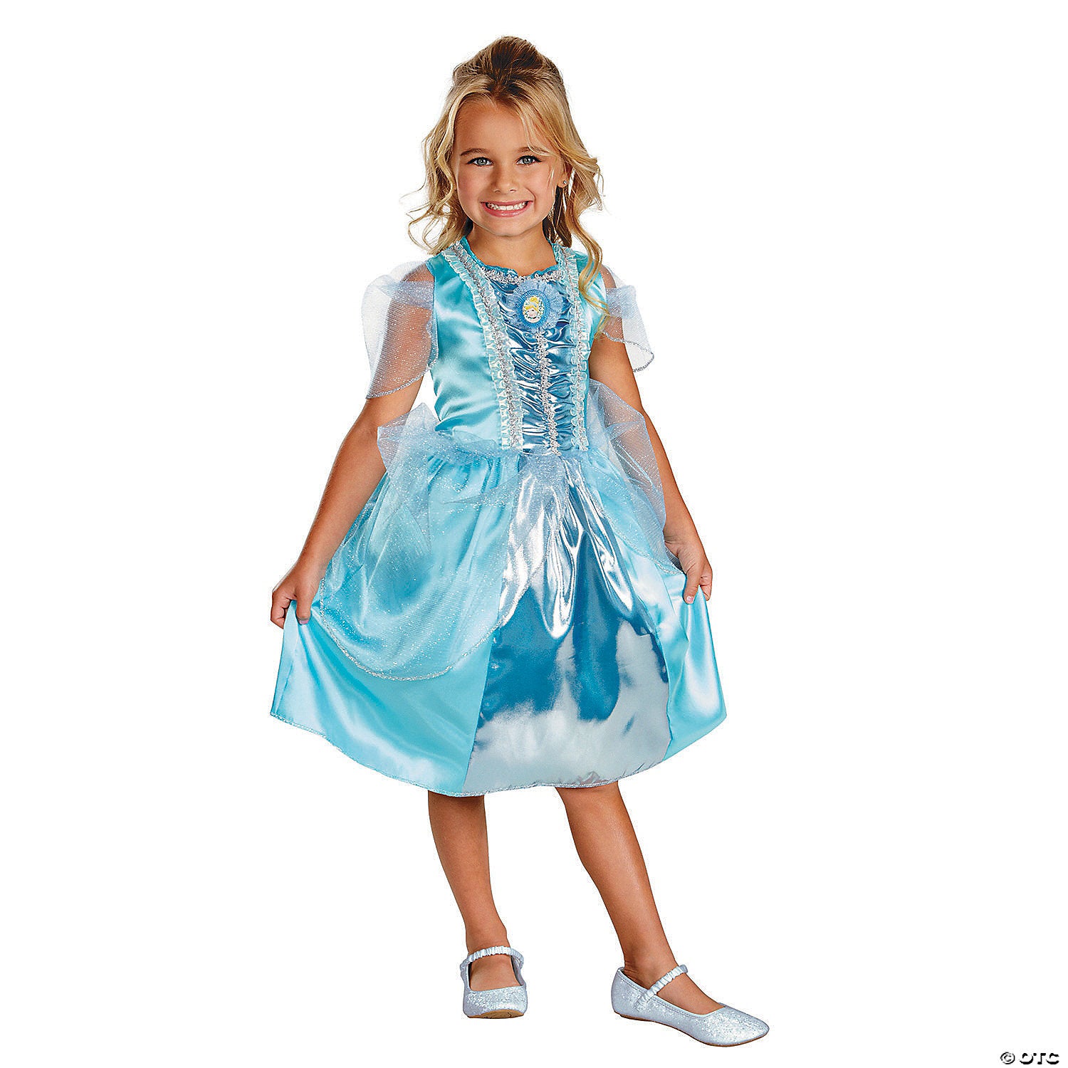 girl& 8217 s classic sparkle disney princess cinderella& 8482 costume small~dg59170l
