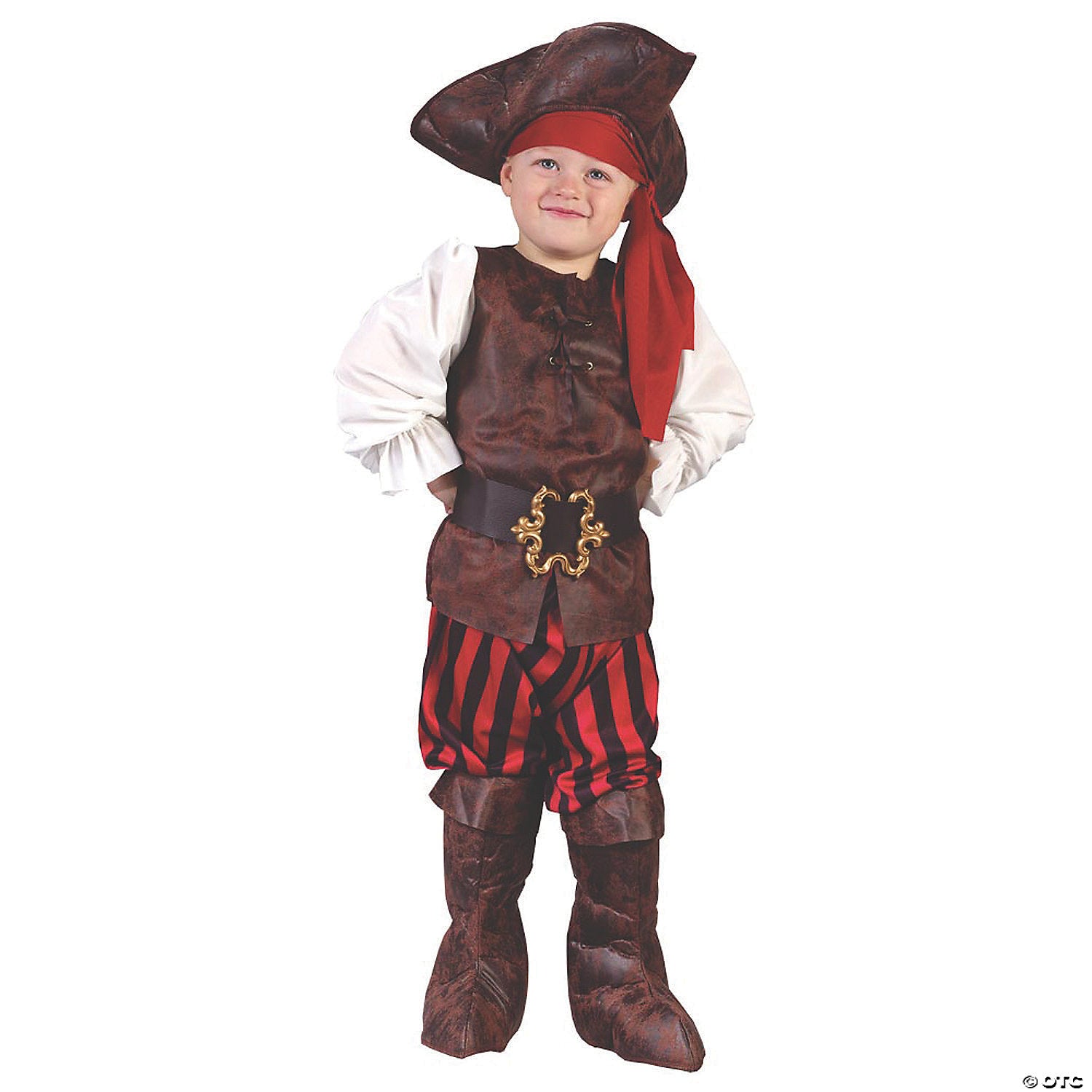 toddler high seas pirate costume 3t 4t~fw1555
