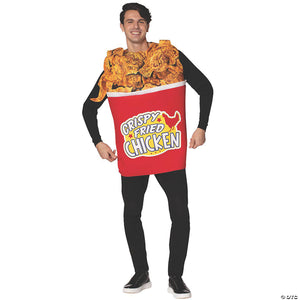adults bucket of fried chicken costume~gc6208