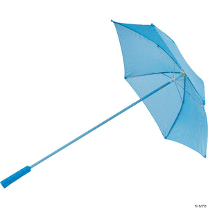 28 blue nylon parasol~bb30bu