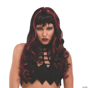 black & burgundy witch wig~mr177376
