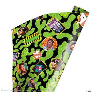 96 x 30 wrapped in terror ghostbusters& 8482 retro cheese wrapping paper~masfsp128