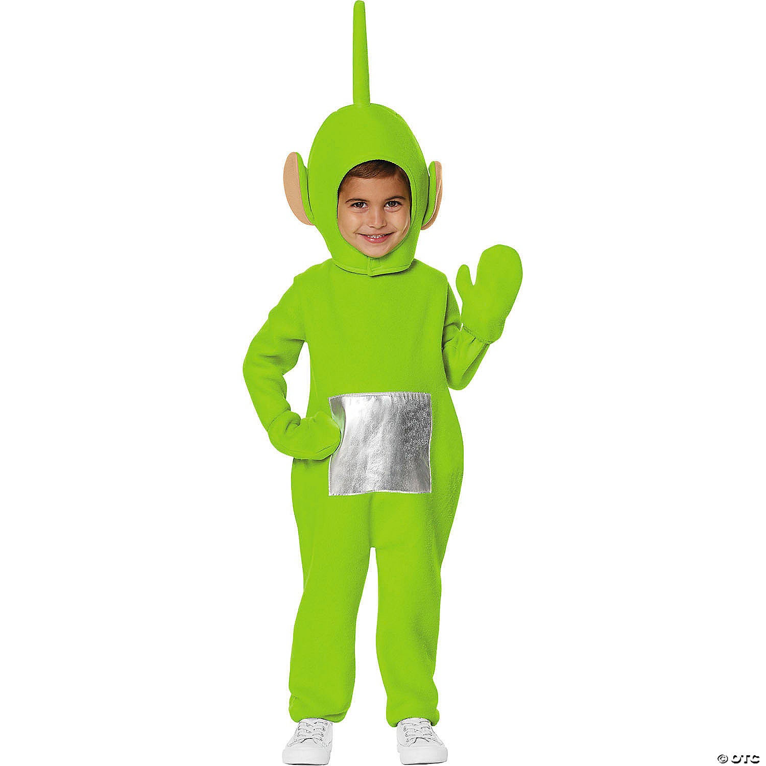 toddler teletubbies& 8482 green dipsy polyester costume 3t 4t~fw108101xs