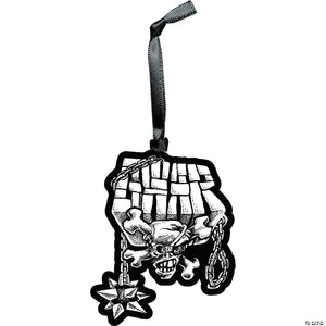 3 holiday horrors gwar chain metal full color ornament~masfsl100