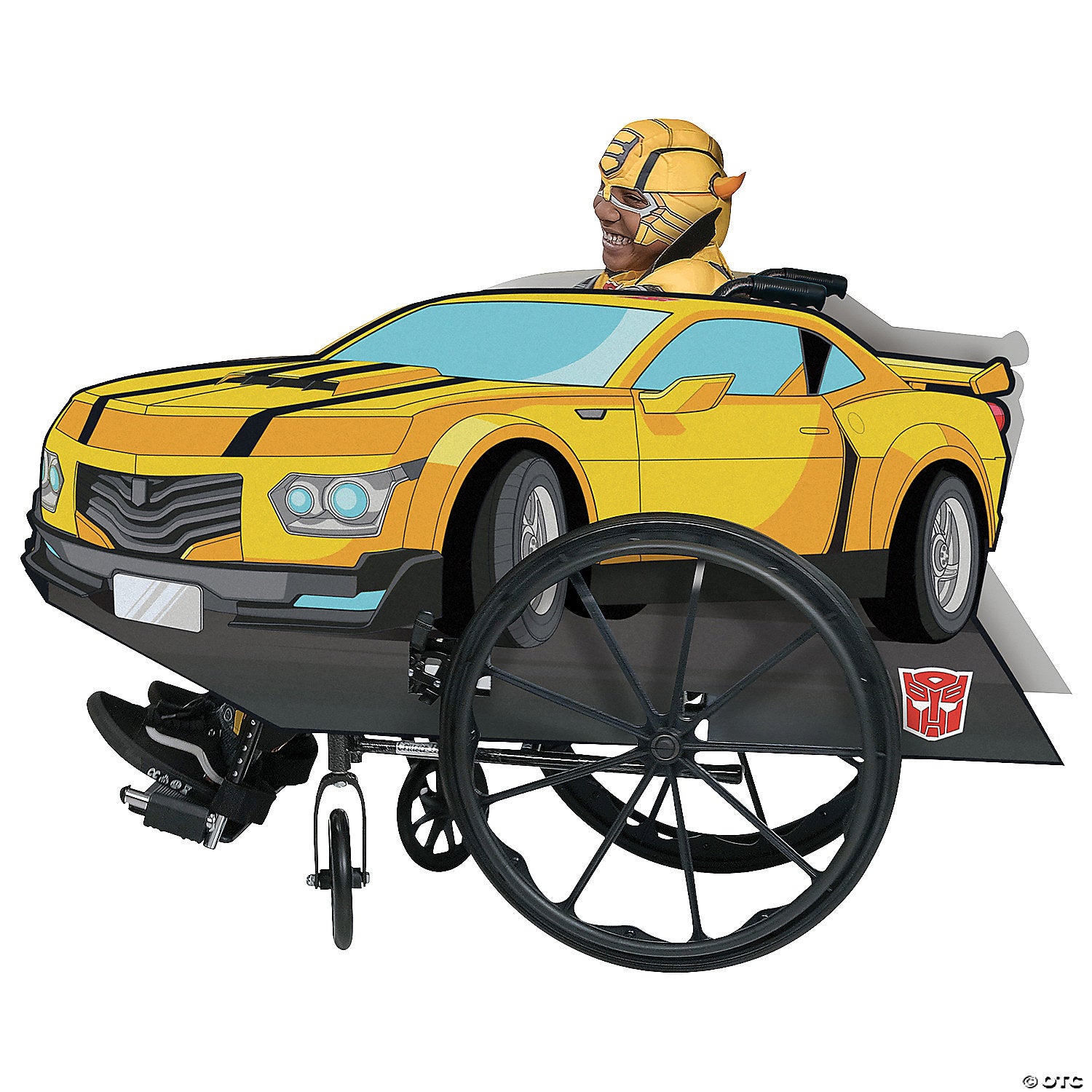 transformers bumblebee adaptive wheelchair cover~dg118309-a02