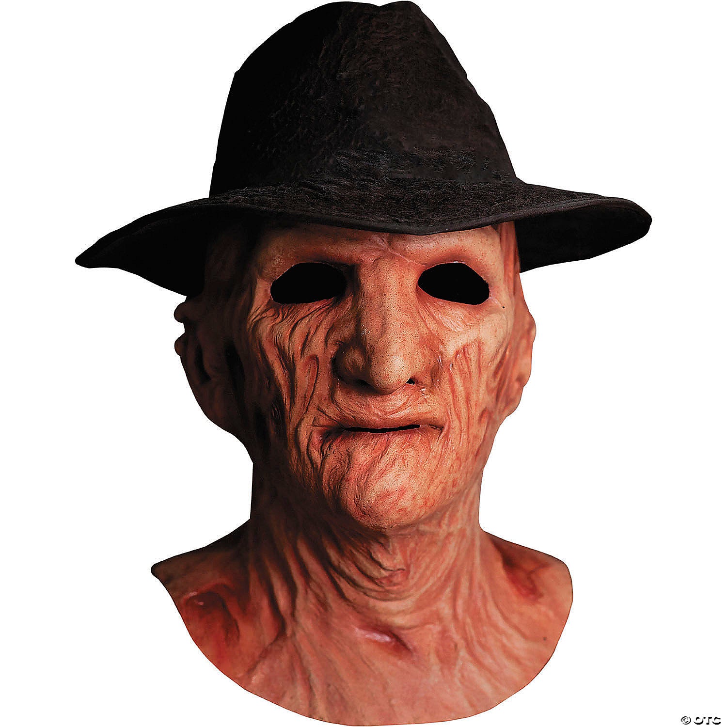 a nightmare on elm street 2 freddy s revenge& 8482 deluxe freddy krueger mask with fedora hat~macgwb103-a03