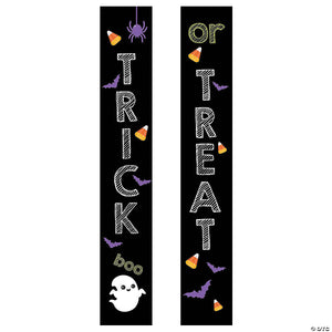 trick or treat door banners halloween d& 233 cor~fw95251t
